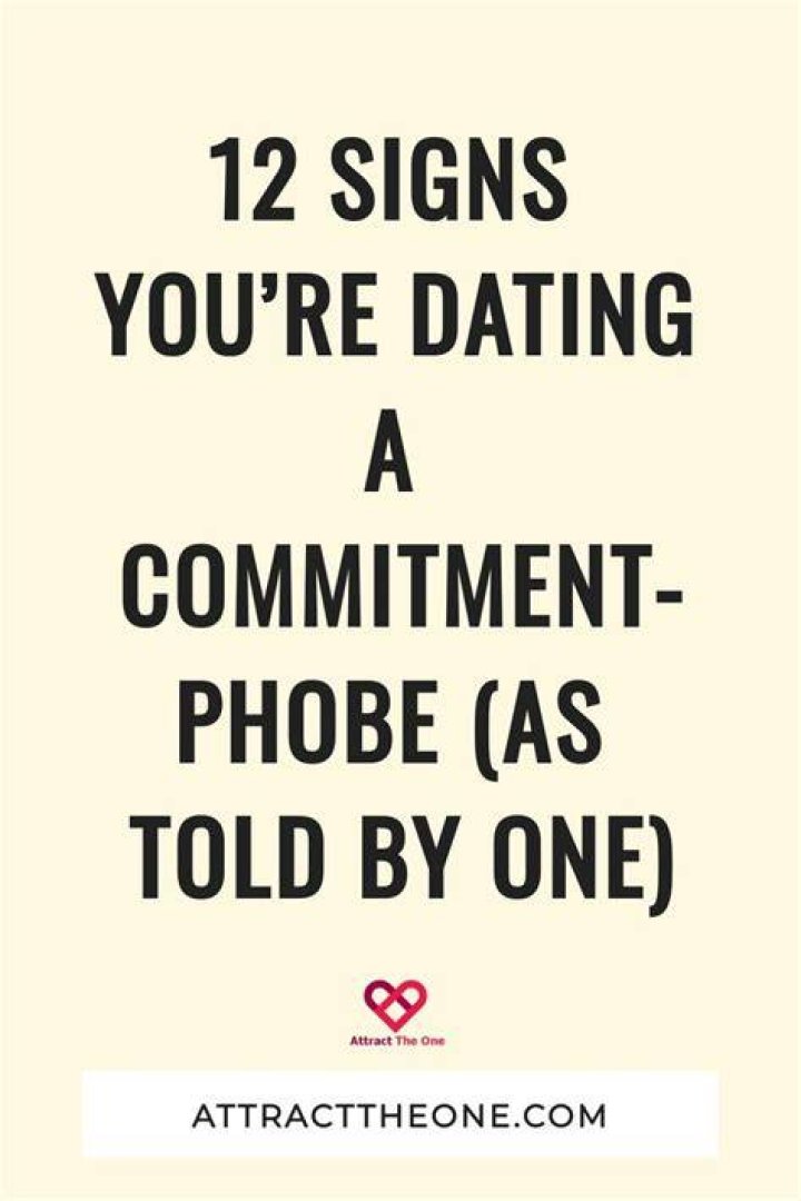 On a commitment phobe?