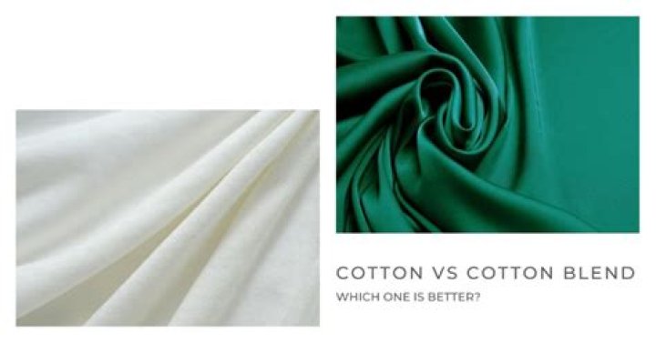 What is the difference between cotton and cotton blend?