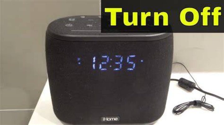 Will an alarm clock turn off by itself?